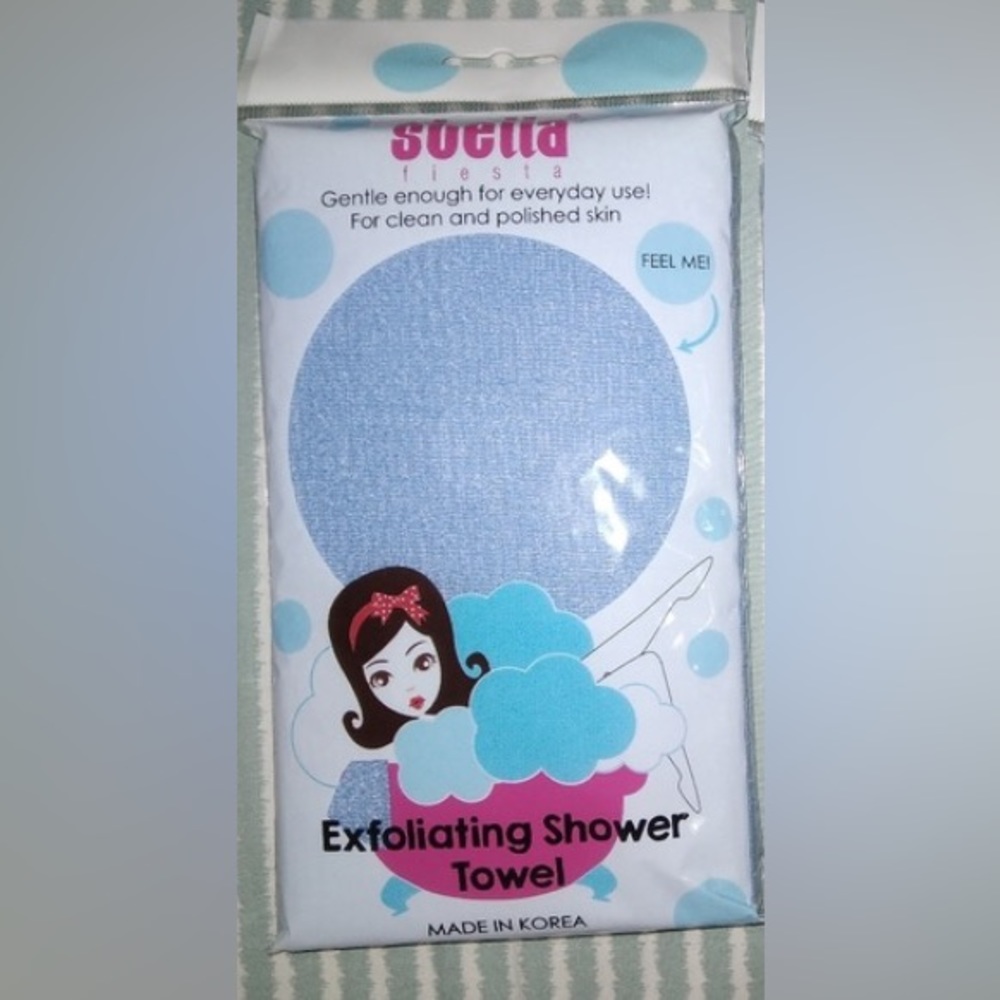 Exfoliating Shower Towel